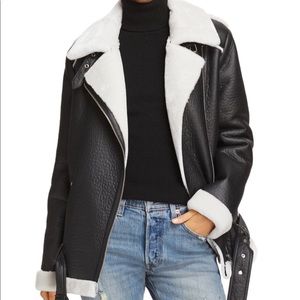 Brand new Bloomingdales Aqua Moto jacket